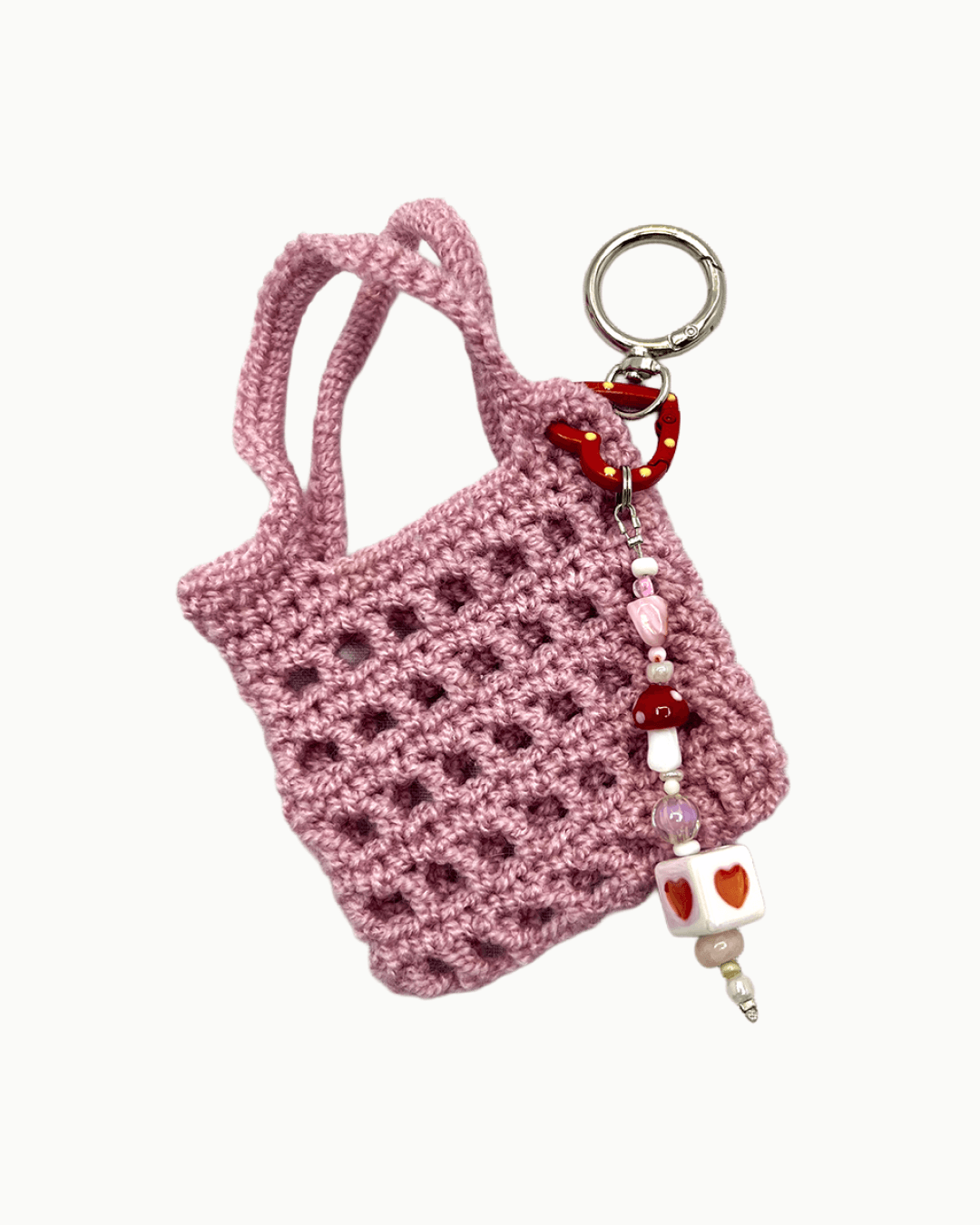 Keychain Pink Bag — Pink
