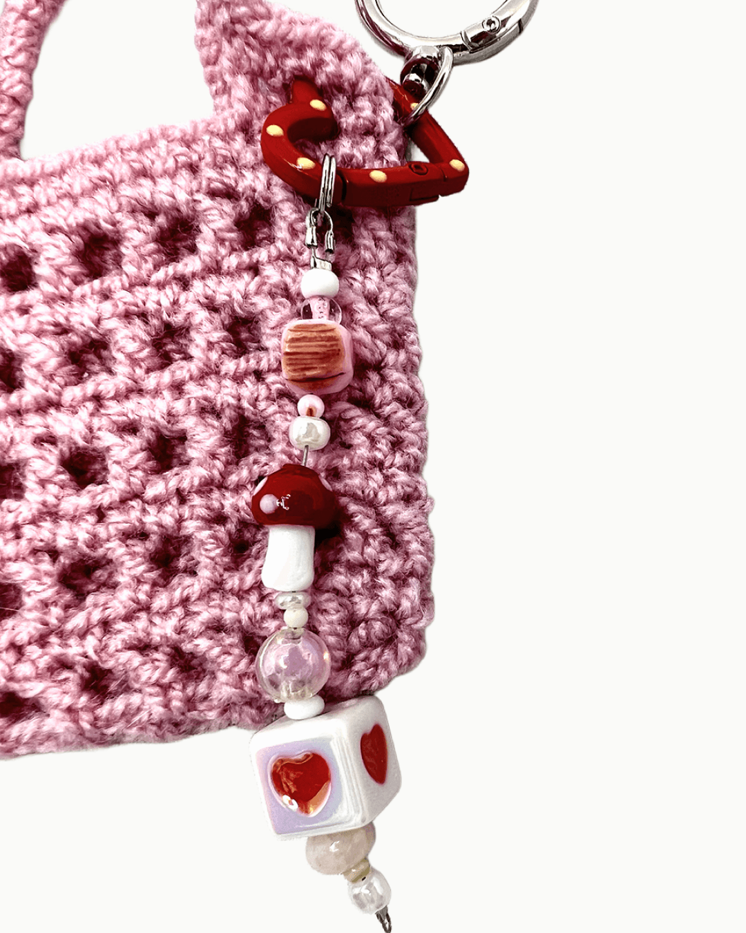 Keychain Pink Bag — Pink — view 2