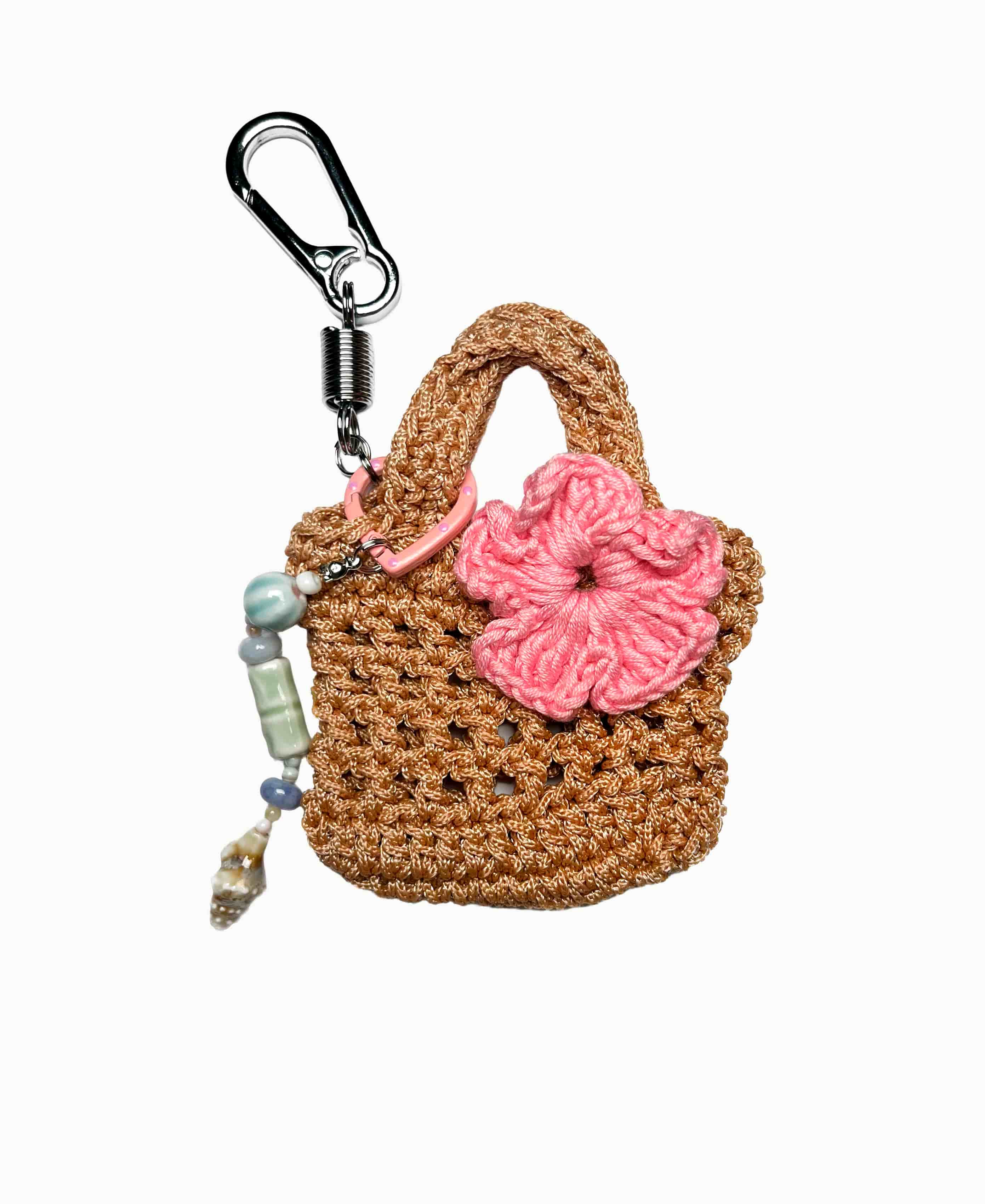 Keychain Mini-bag — Рожевий
