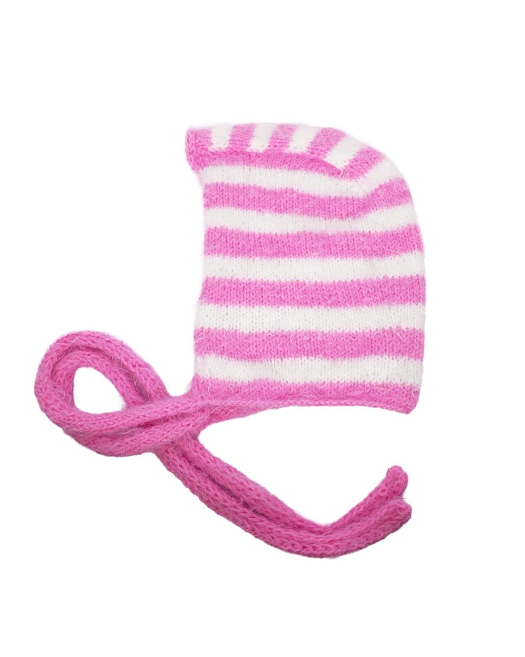 Striped Bonnet — Pink — view 2