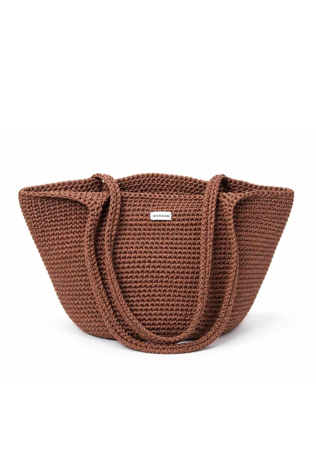 Knitted Large Tote Bag — Coconut