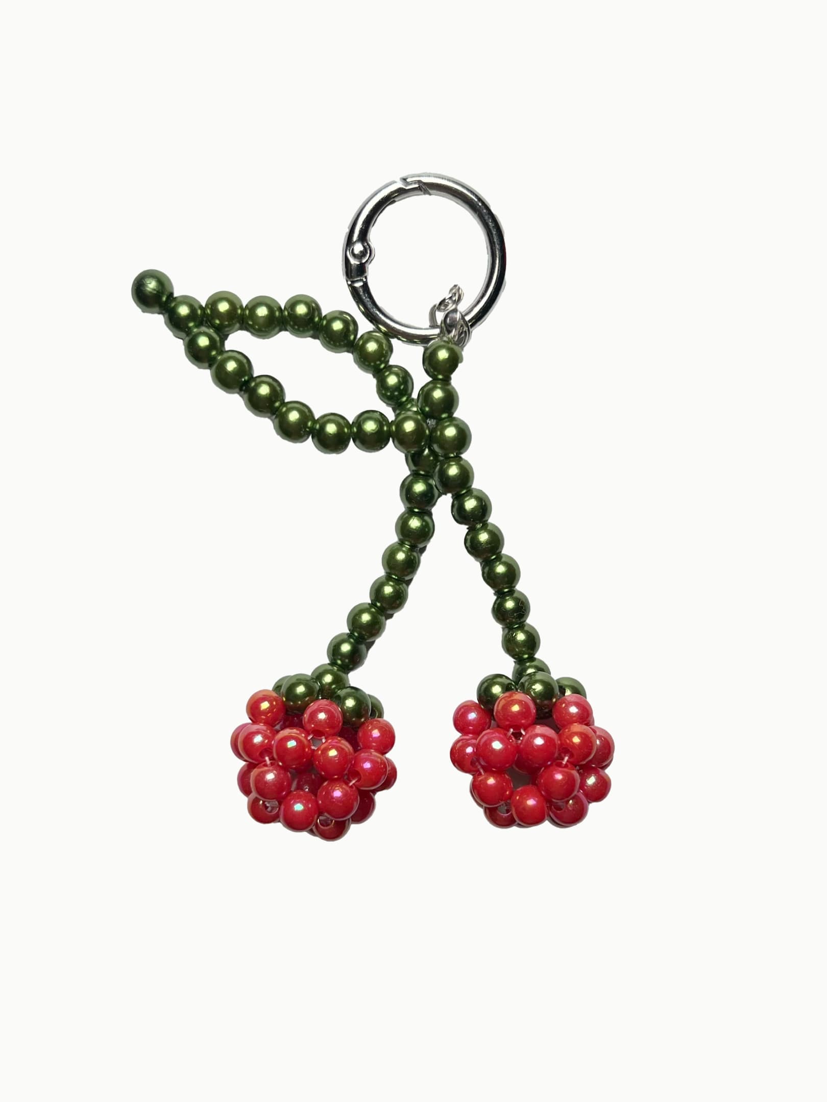 Keychain Cherry — Crimson
